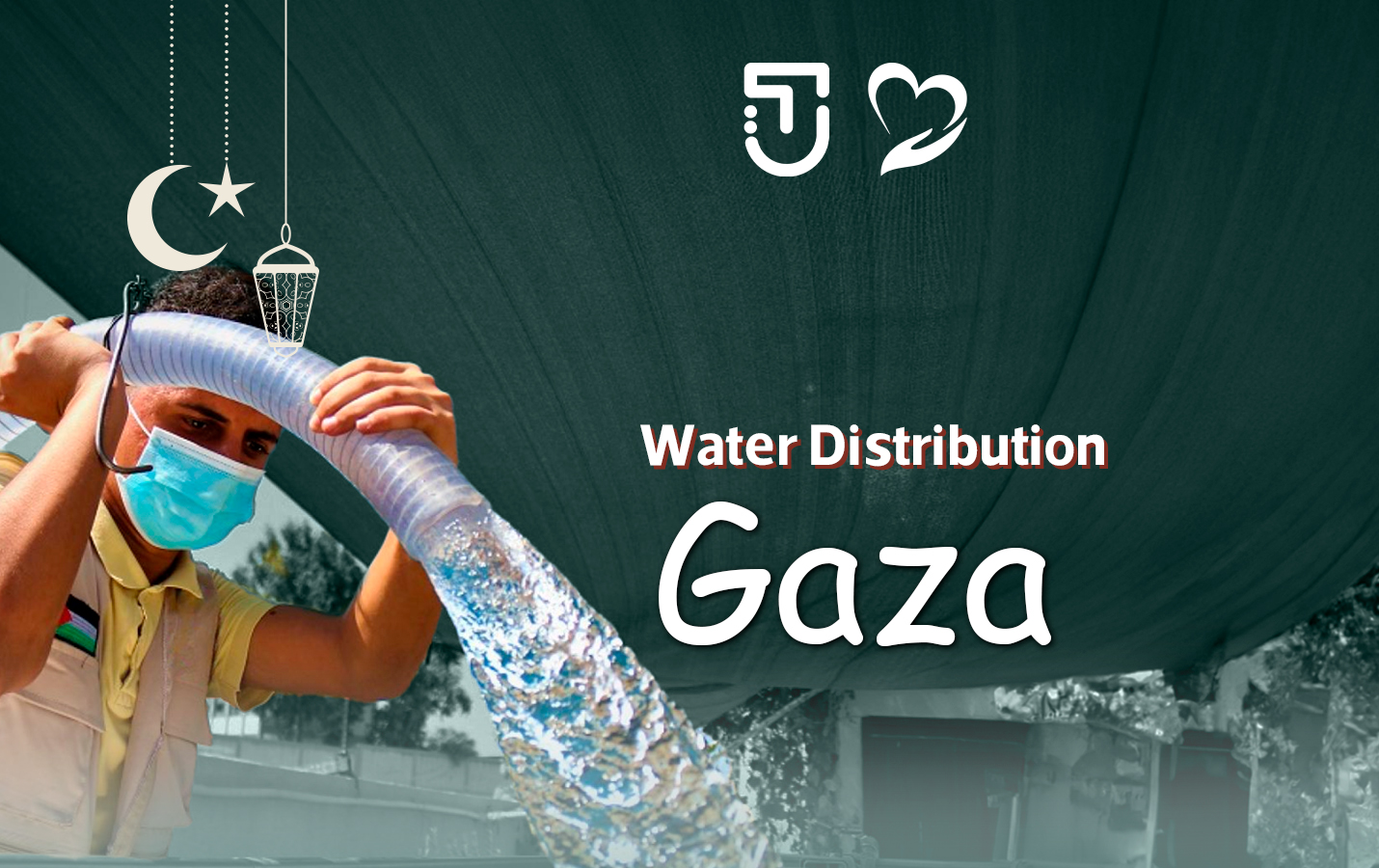 Providing 50,000 liters of drinking water - Gaza Strip